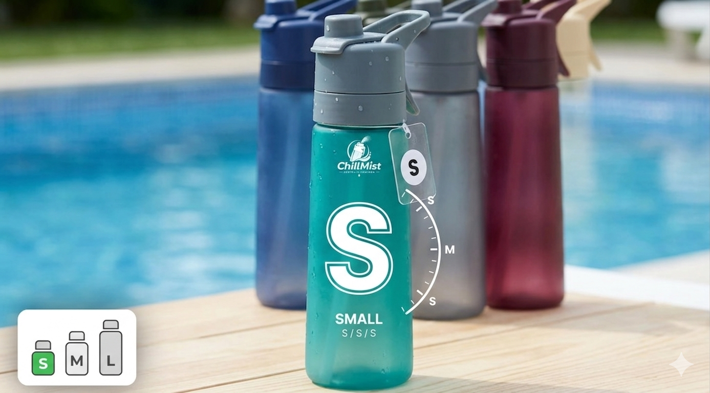 ✨ ChillMist™ Spreyli Matara – Yaz Sıcaklarına Meydan Oku, Serinlik Yanında!